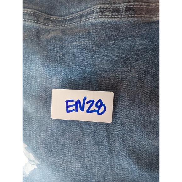 Aerie Pull On Baby Flare Jeans Medium Blue Stretch Retro Boho 90s‎ Vibe Everyday - Picture 8 of 8